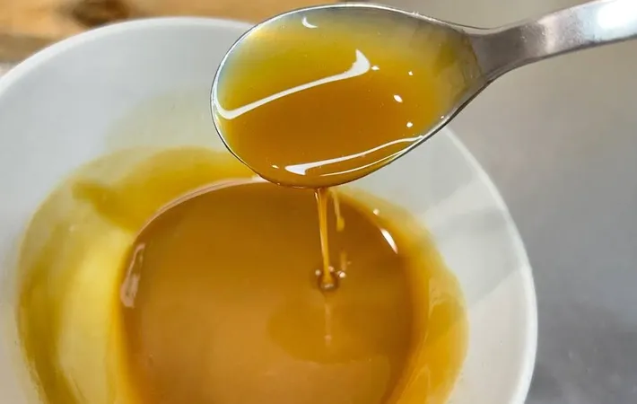 『溶かしたキャラメル』の写真（撮影：キジカク）