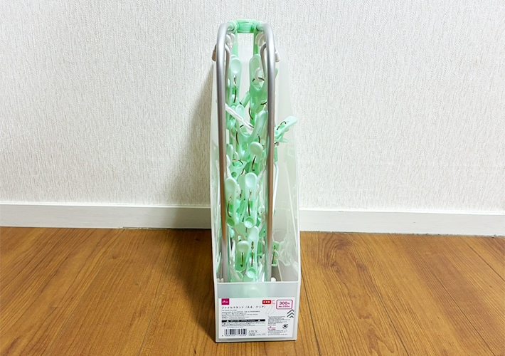 ファイルスタンドの収納活用の事例（撮影：grapeライフハック編集部）