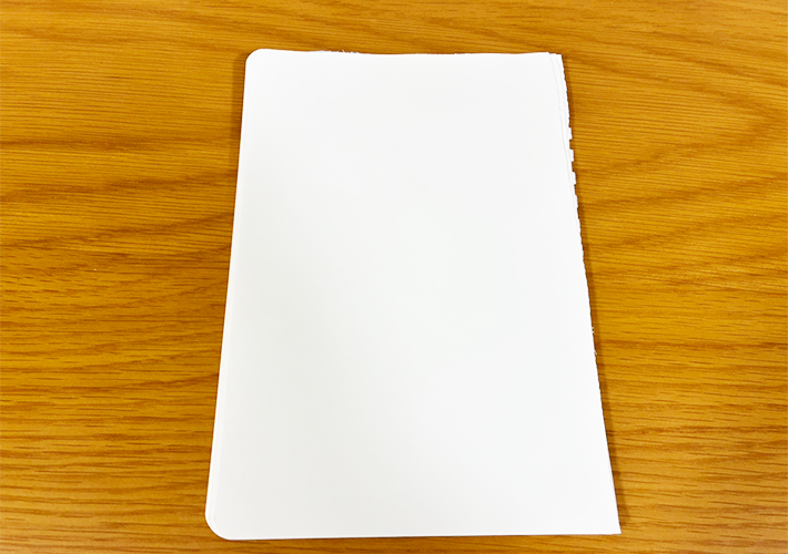 メモ帳の作り方（撮影：grapeライフハック編集部）