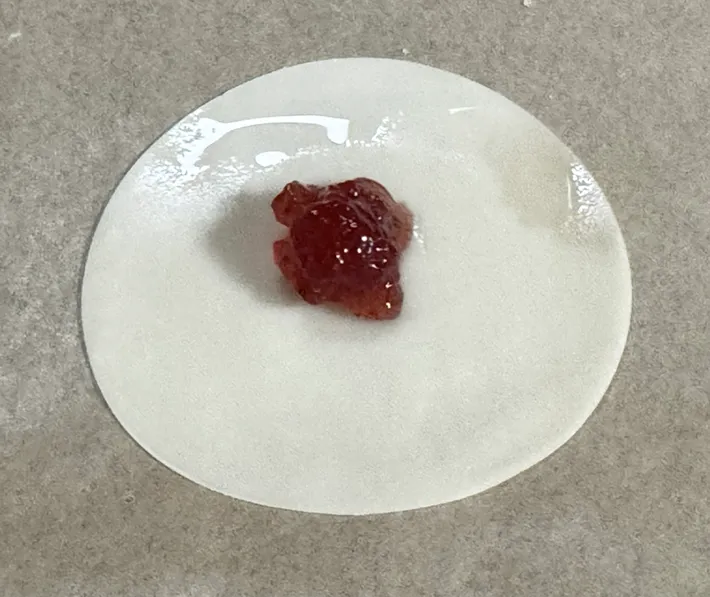 餃子の皮とジャムで作るおやつ（撮影：grapeフード編集部）