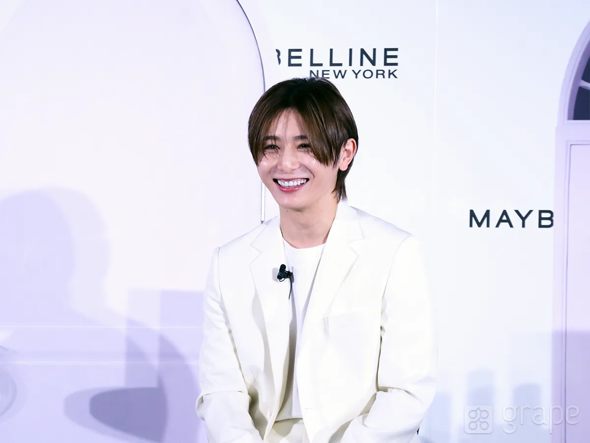 山田涼介さんの写真（撮影：grape芸能編集部）