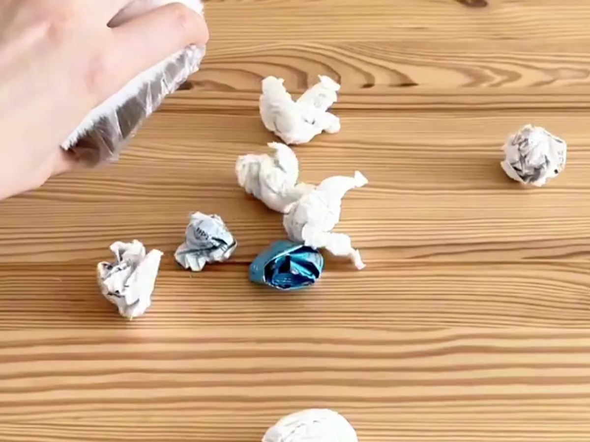 ゴミ用のポーチ