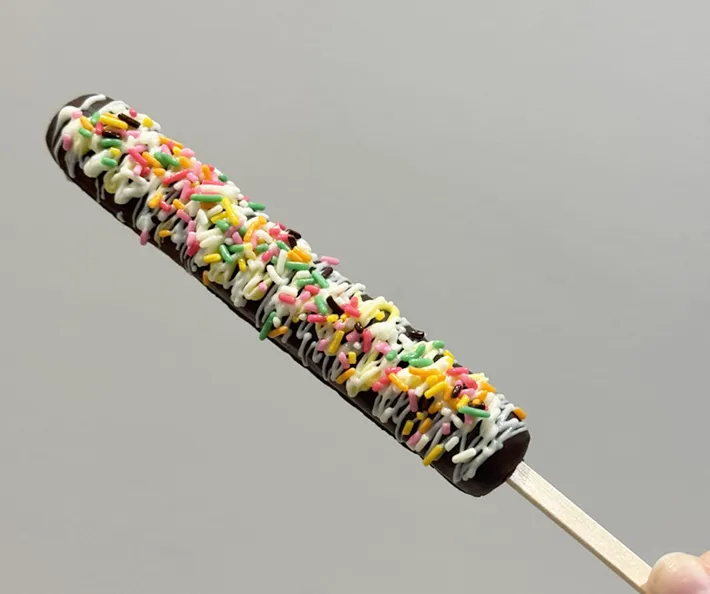 チョコバットアレンジ（撮影:grapeフード編集部）