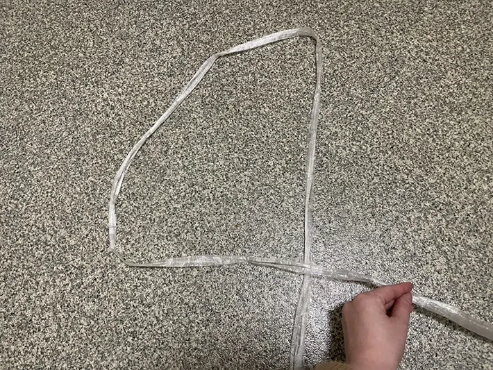 ビニール紐の写真（撮影：grapeライフハック編集部）