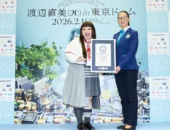 ギネス世界記録を受賞した渡辺直美さん