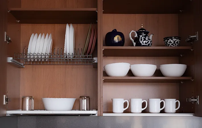 食器棚の写真