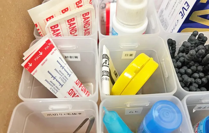 『くつした整理カップ』の使用写真（撮影：Classy Life）