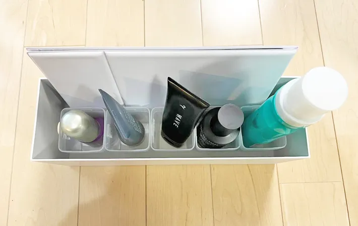 『くつした整理カップ』の使用写真（撮影：Classy Life）