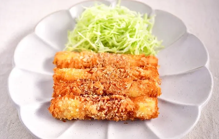 『ちくわカツ』の完成写真（撮影：小泉明代）