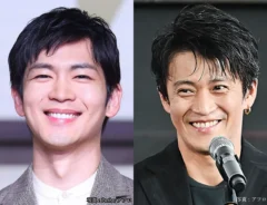 松下洸平さんと小栗旬さんの写真