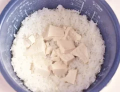 豆腐ご飯の写真（撮影：小泉明代）