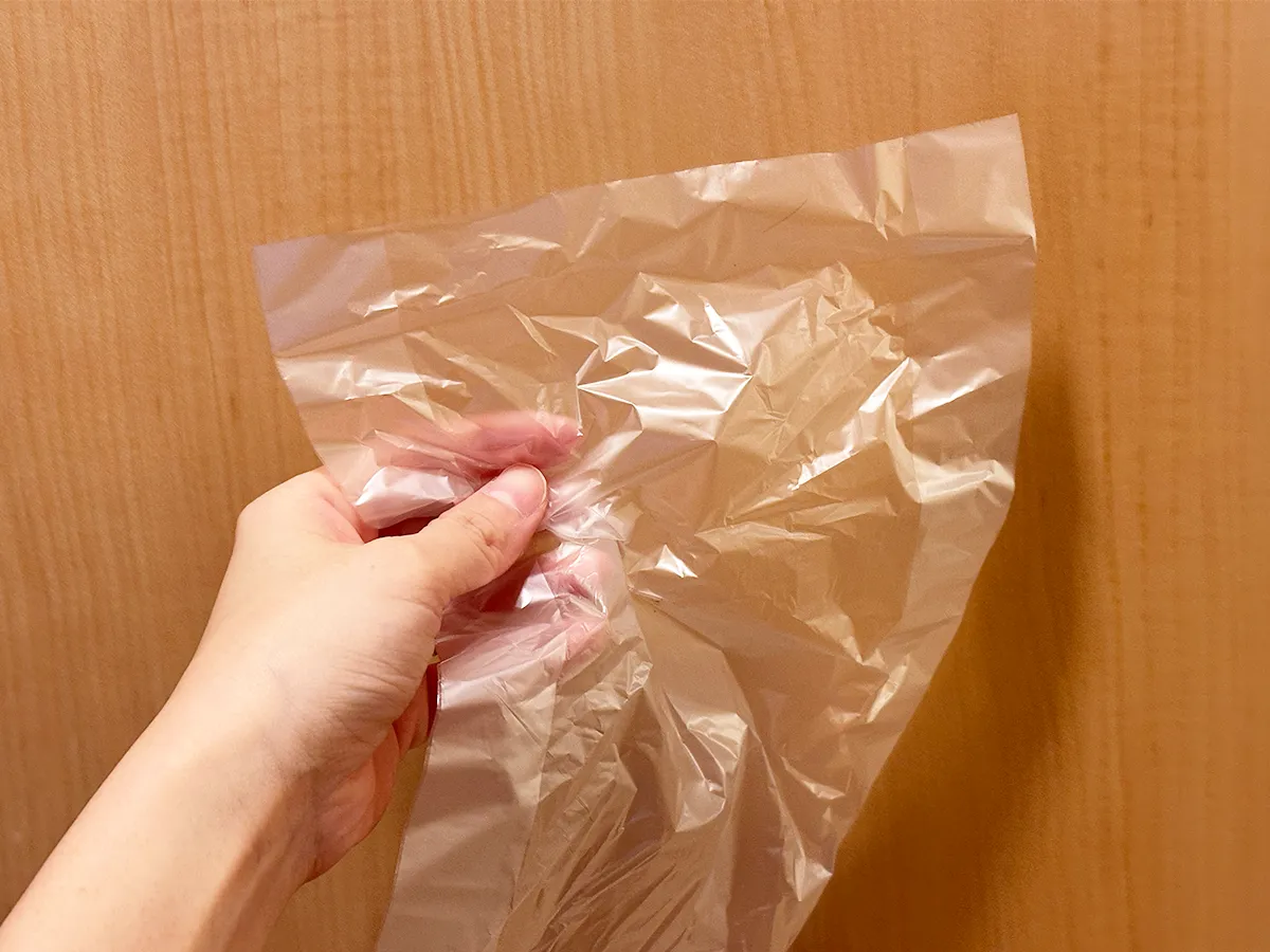 ポリ袋の画像(撮影:grapeライフハック編集部)