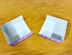 箱ティッシュで収納箱を作る裏ワザ写真（撮影：grapeライフハック編集部）