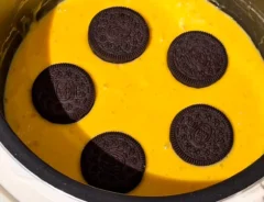 炊飯器に入ったオレオの写真