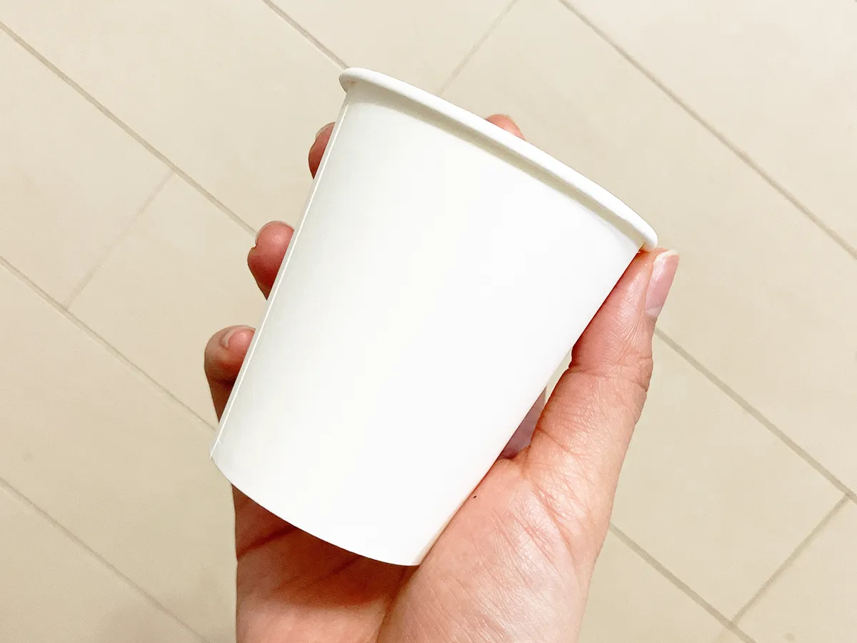 紙コップ(撮影:grapeライフハック編集部)