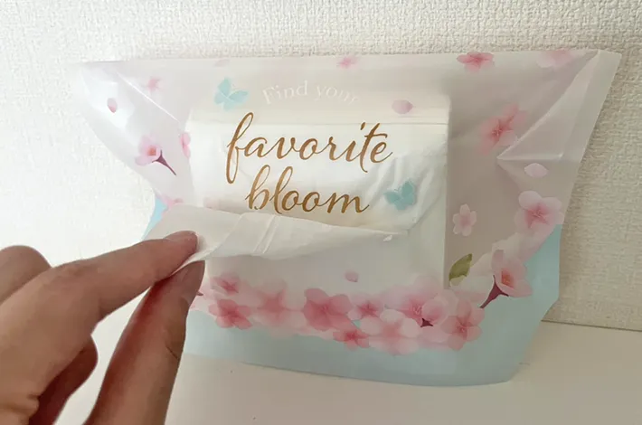 大容量のポケットティッシュの写真（撮影：grapeライフハック編集部）