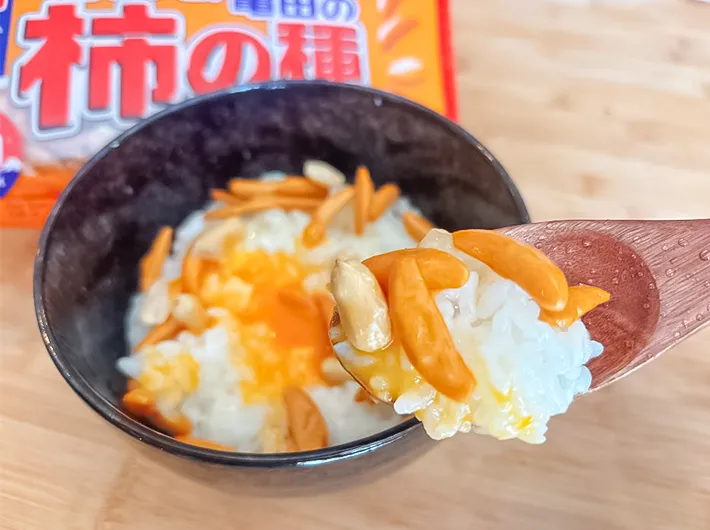 完成した卵かけご飯の写真（撮影：キジカク）