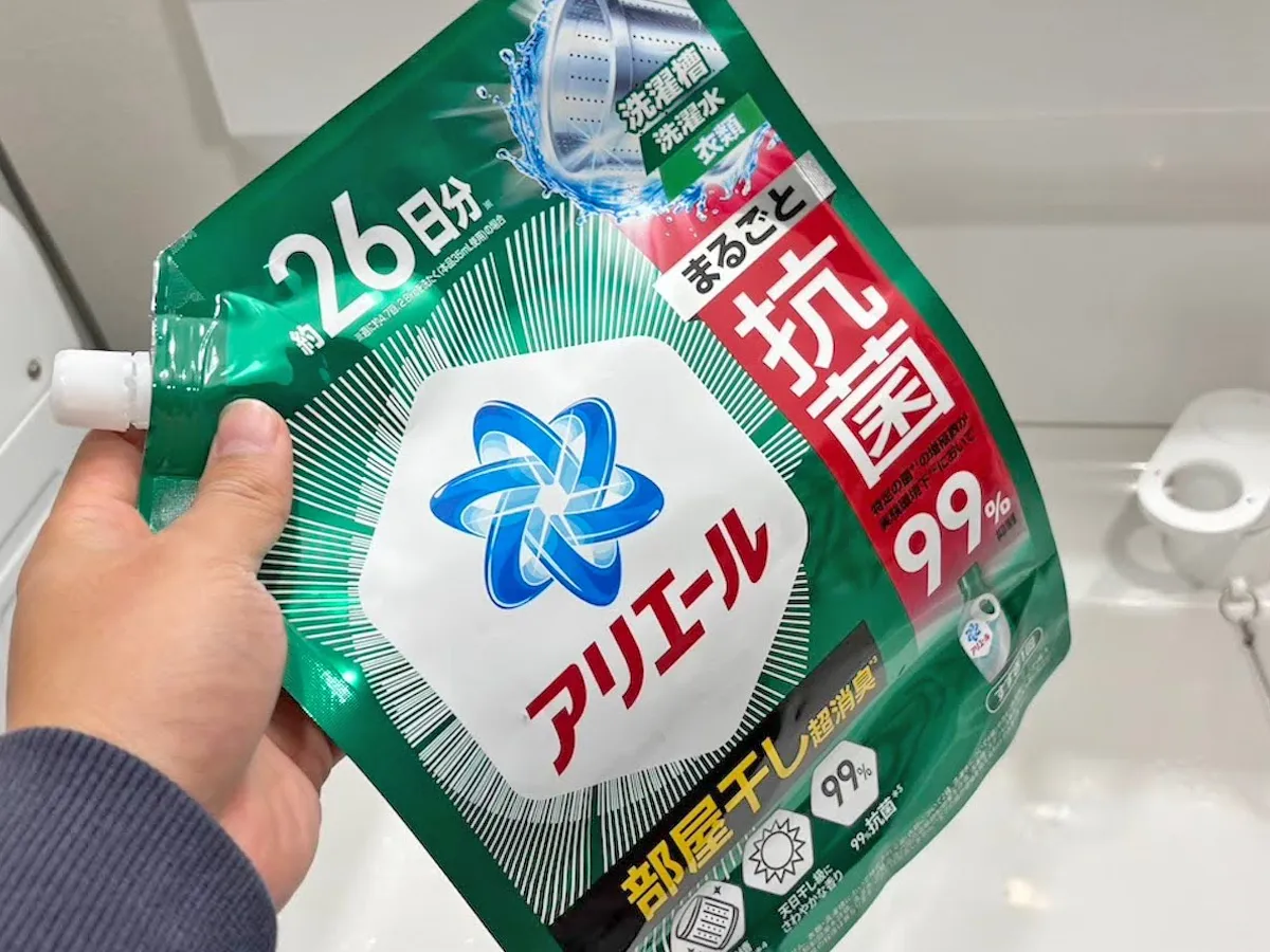 『液体洗剤の詰替パック』の写真(撮影:キジカク)