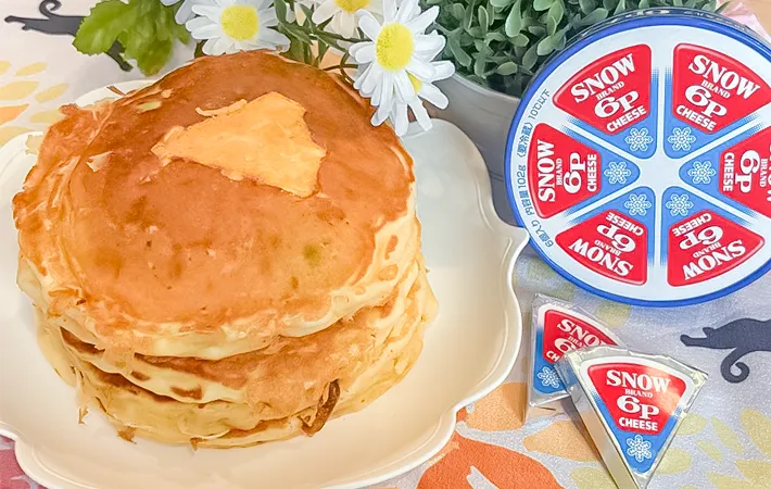 『おかずパンケーキ』の完成写真（撮影：キジカク）