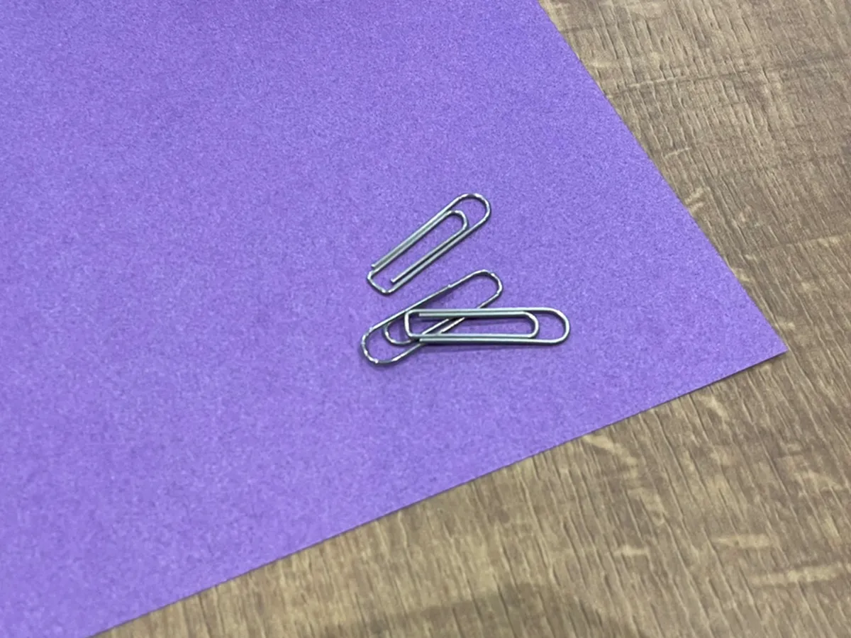 折り紙クリップの写真(撮影:grapeライフハック編集部)