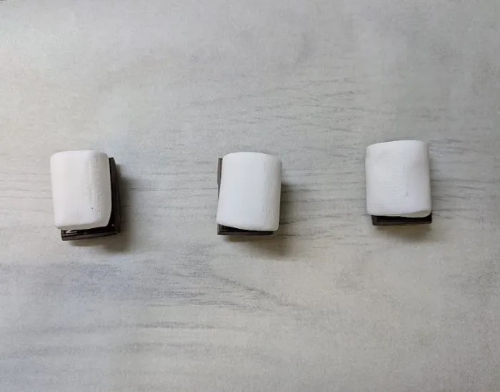 マシュマロをのせた様子（撮影：grapeフード編集部）