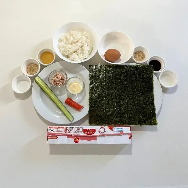 太巻きの材料（撮影：grape編集部）