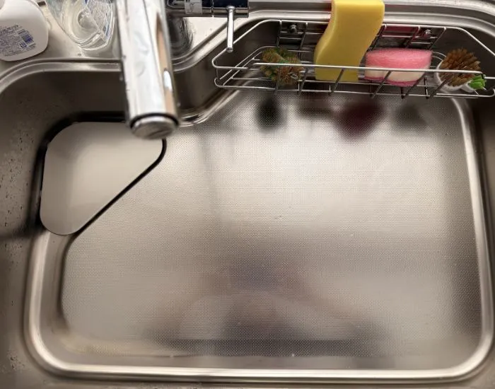 掃除完了後の排水口（撮影：grapeライフハック編集部）