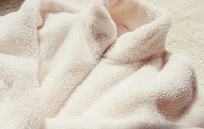 フリース衣類の写真