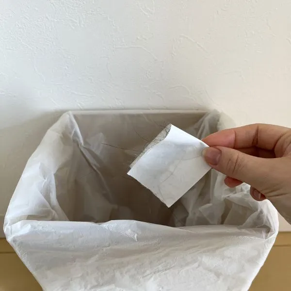 掃除完了後の床（撮影：grapeライフハック編集部）