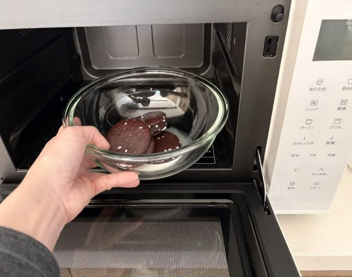 加熱する様子（撮影：grapeフード編集部）