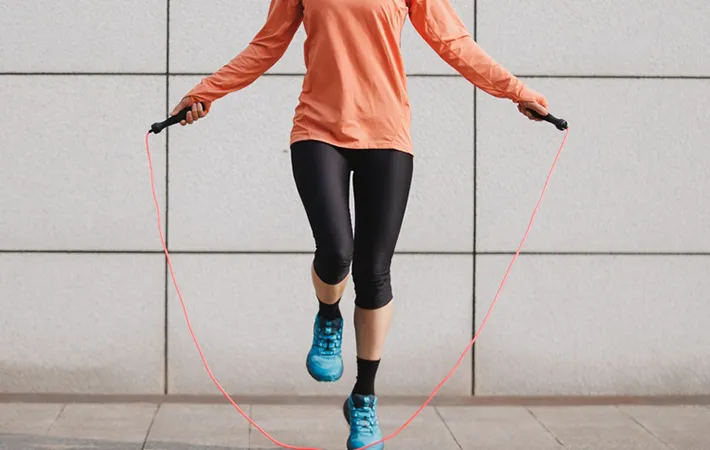 大人に適した縄跳びの長さ