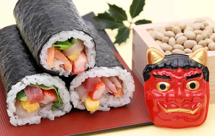 縁起のいいものを食べる