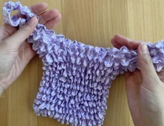 持ち手を持ったエコバッグの写真（撮影：grapeライフハック編集部）