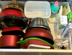 キッチン収納の写真（画像提供：上田のりこ）