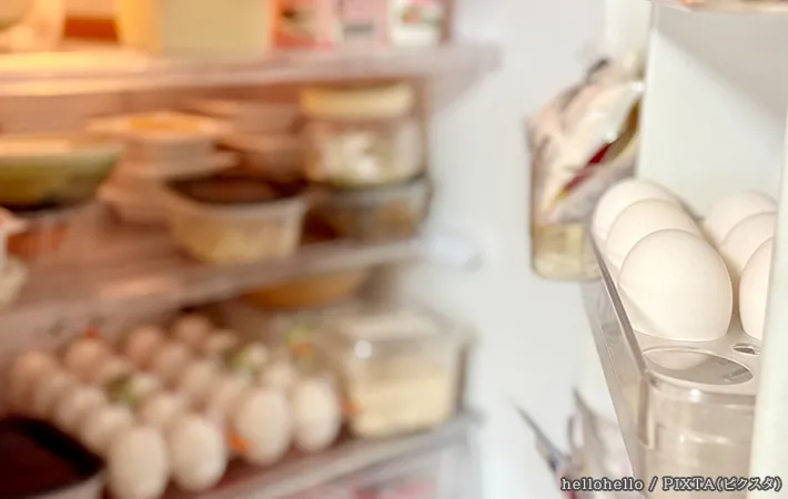 冷蔵庫の中の写真