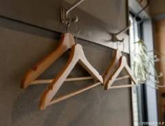 コート用ハンガーの写真