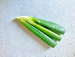 『長ネギの青い部分』の写真（撮影：エニママ）