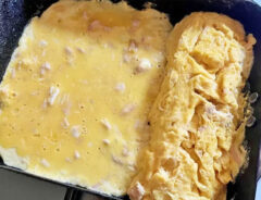 『ツナマヨ入りの玉子焼き』の完成写真（撮影：エニママ）