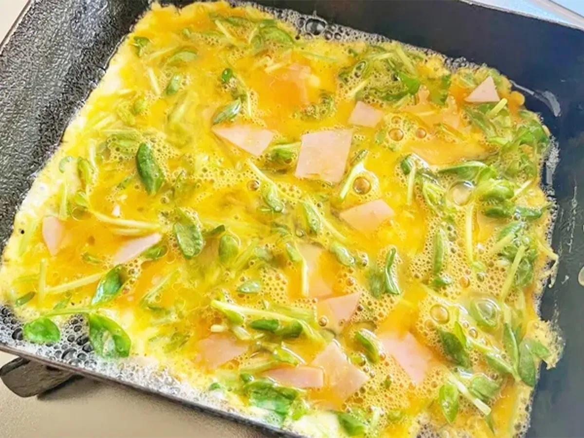 玉子焼きの写真（撮影：エニママ）