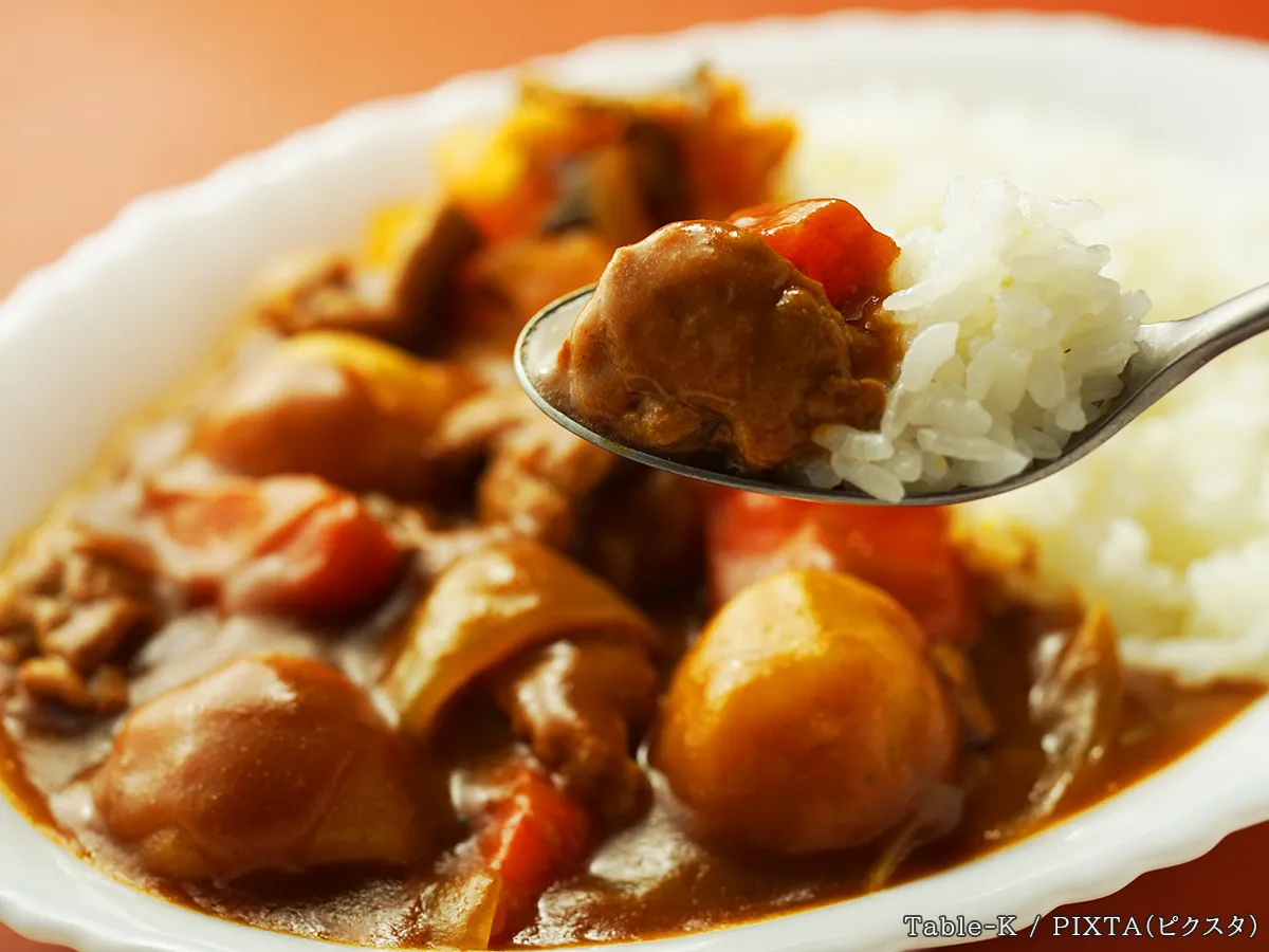 カレーライスの写真