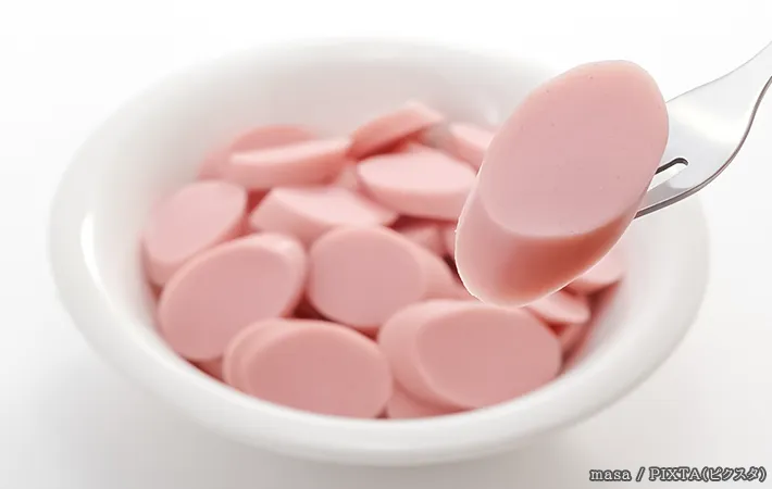 魚肉ソーセージの写真