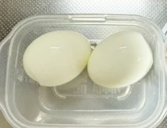 ゆで卵の写真（撮影：grapeフード編集部）