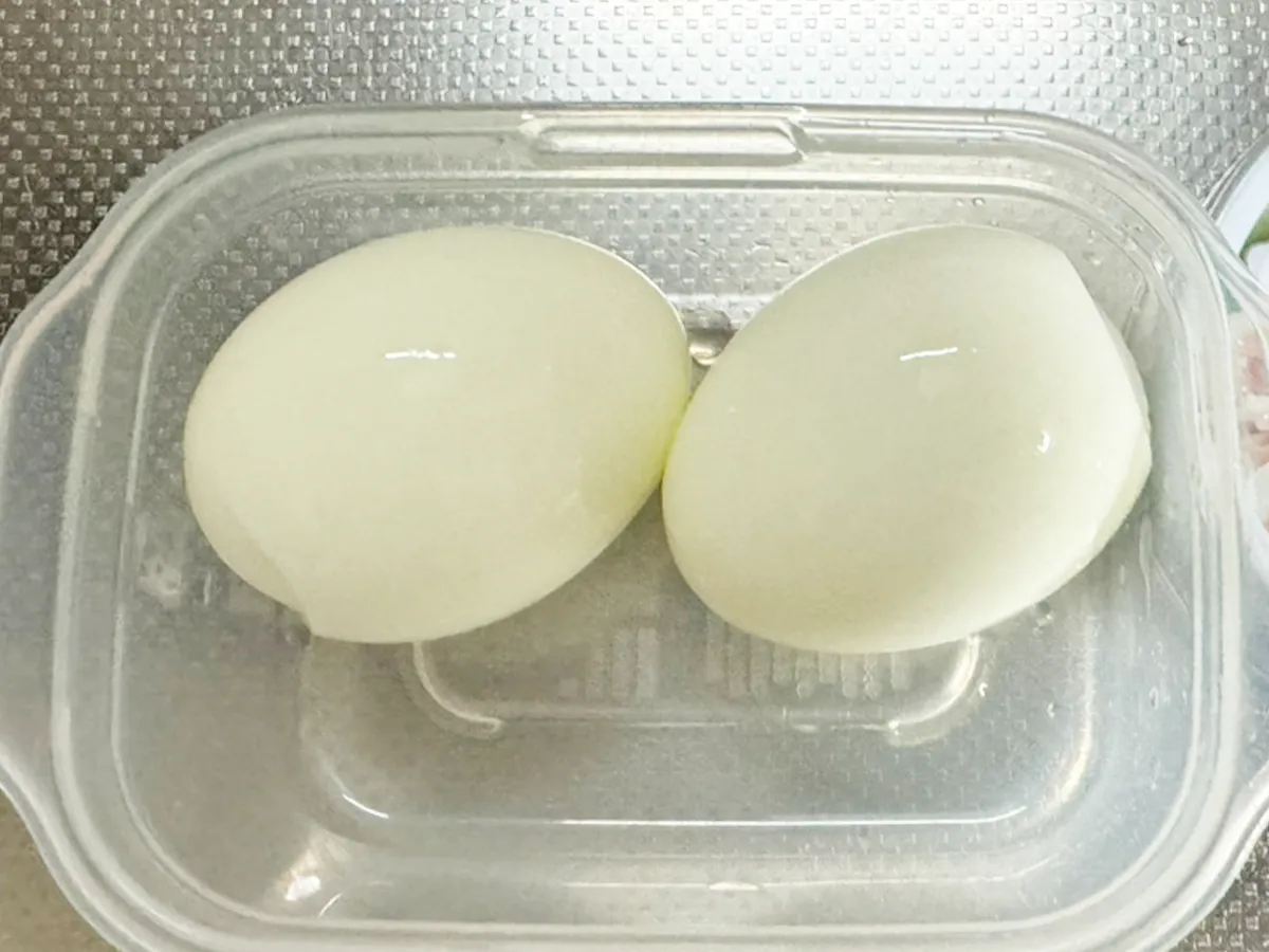 ゆで卵の写真(撮影:grapeフード編集部)