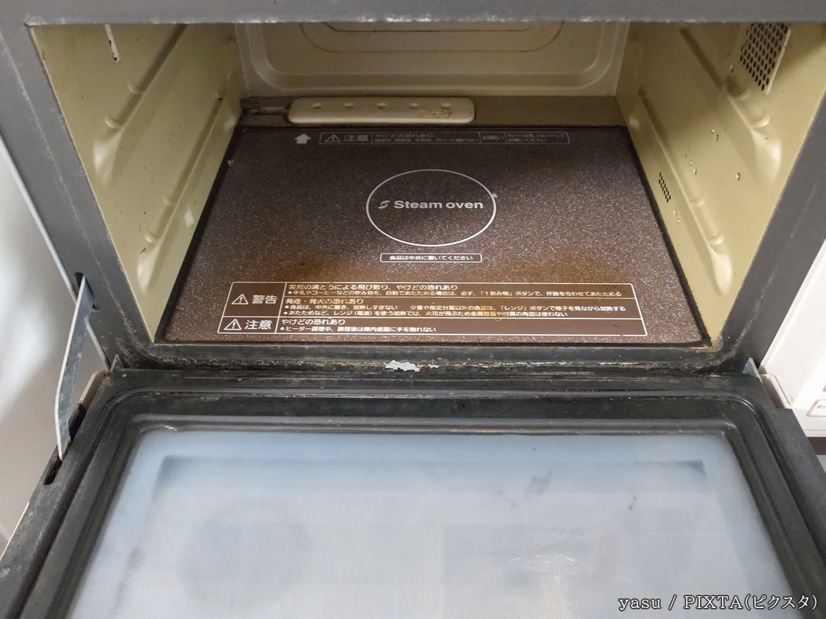 電子レンジの写真