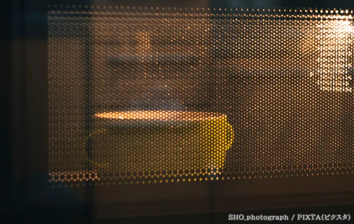 電子レンジの写真