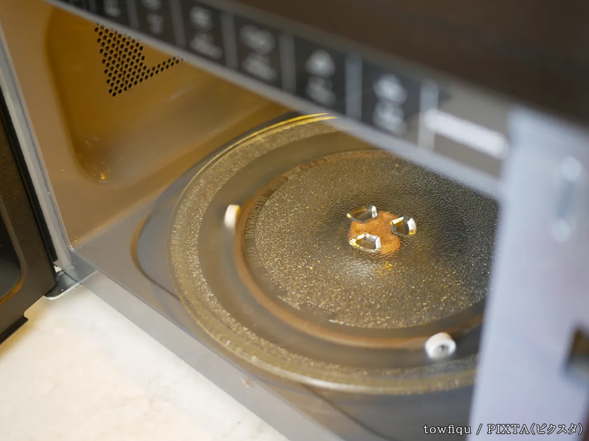 電子レンジの写真