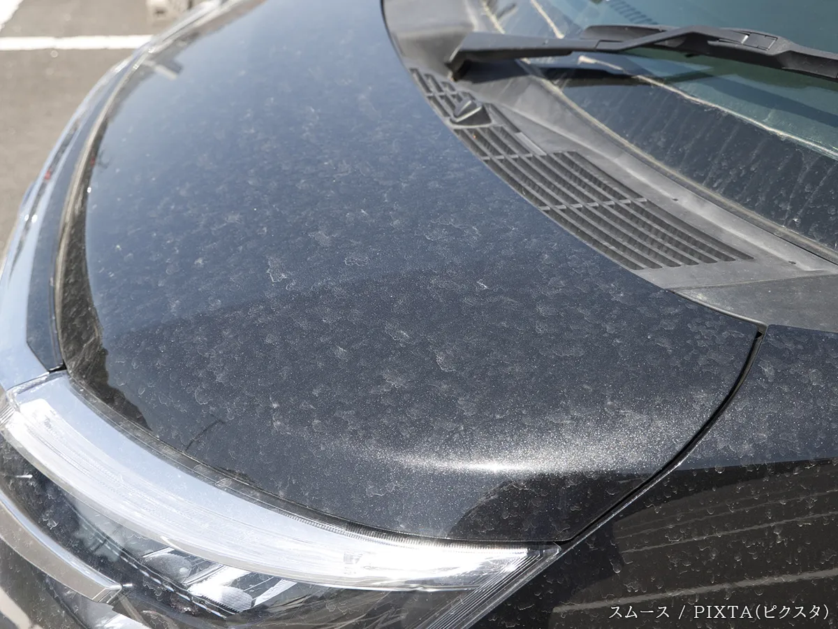 汚れた車の写真