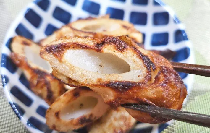 『唐揚げ粉を使うちくわの唐揚げ』の完成写真（撮影：キジカク）