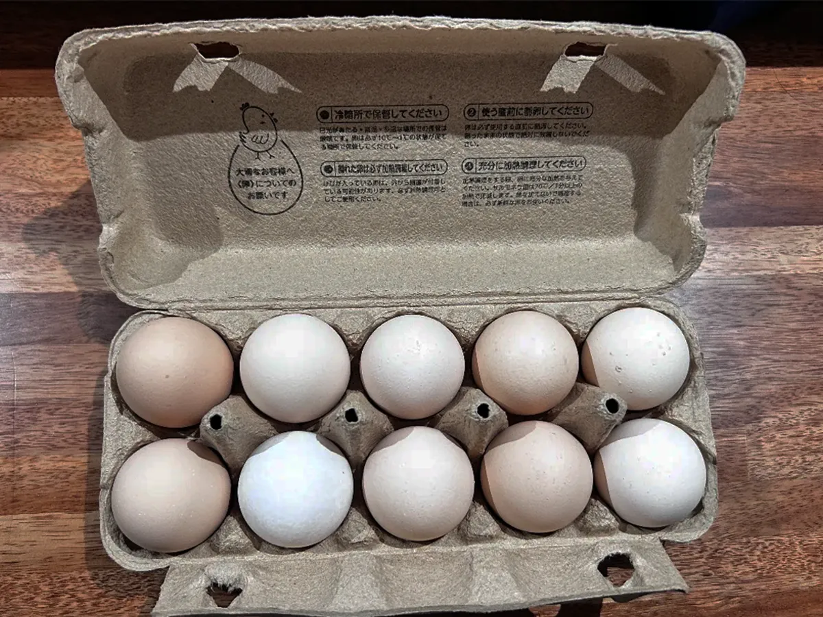 卵パックの写真(撮影:エニママ)
