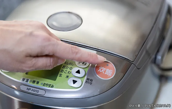 炊飯器の写真